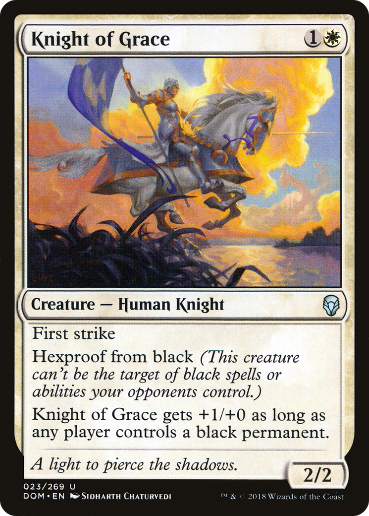 Knight of Grace (DOM-023)  Foil - Dominaria