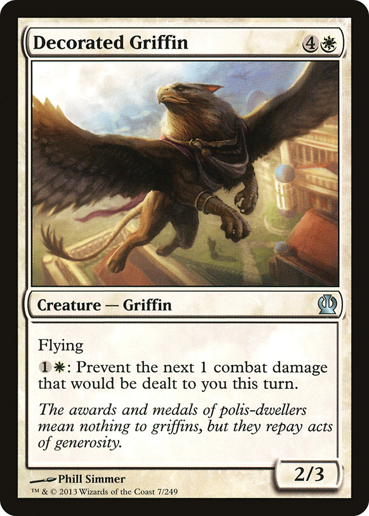 Decorated Griffin (THS-007)  - Theros
