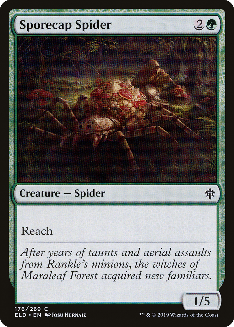 Sporecap Spider (ELD-176)  - Throne of Eldraine