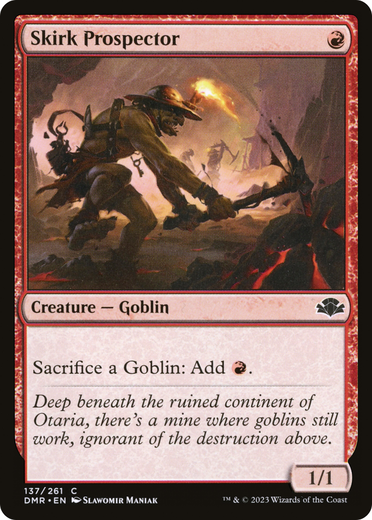 Skirk Prospector (DMR-137)  Foil - Dominaria Remastered