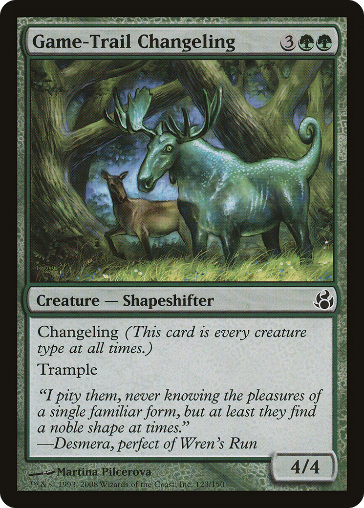 Game-Trail Changeling (MOR-)  Foil - Morningtide