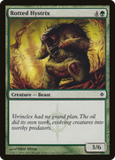 Rotted Hystrix (NPH-120)  Foil - New Phyrexia