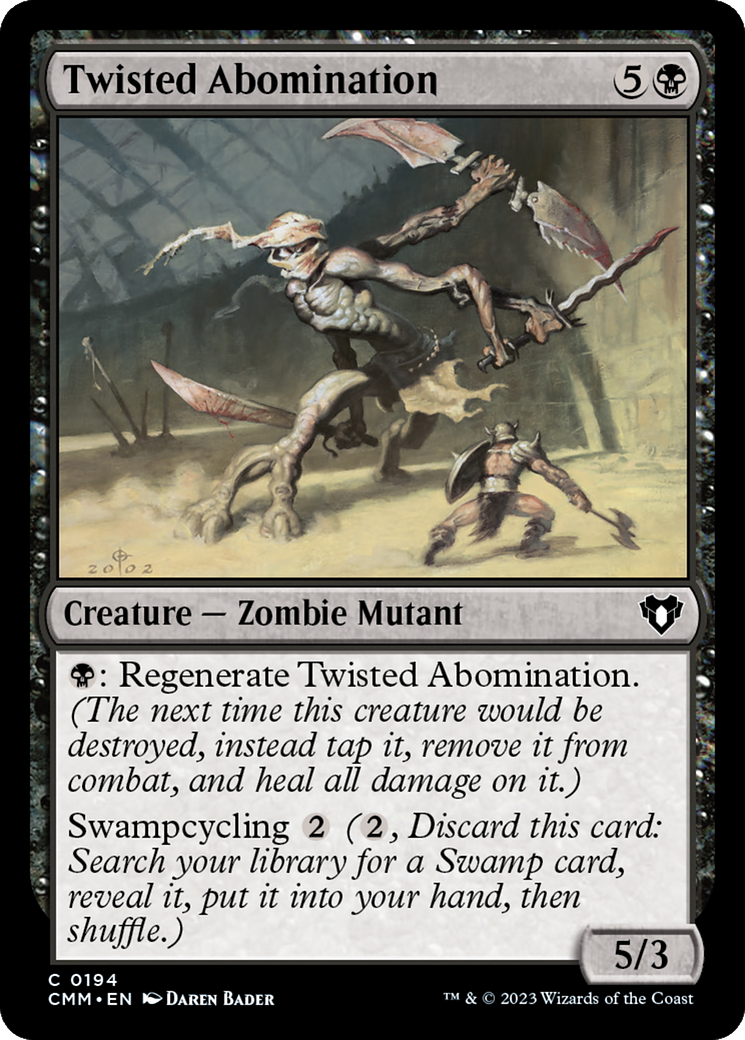 Twisted Abomination (CMM-194)  - Commander Masters