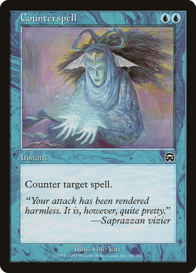 Counterspell (MMQ-069)  Foil - Mercadian Masques