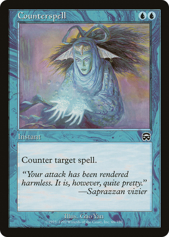 Counterspell (MMQ-069)  Foil - Mercadian Masques