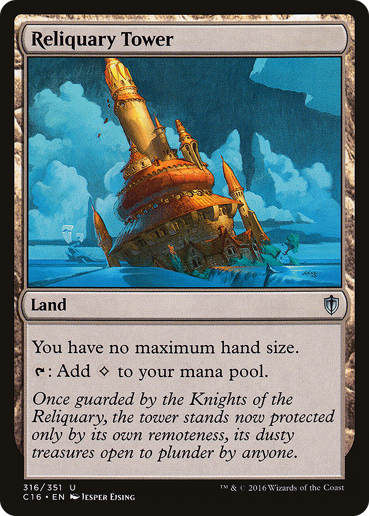Reliquary Tower (C16-316)  - Commander 2016
