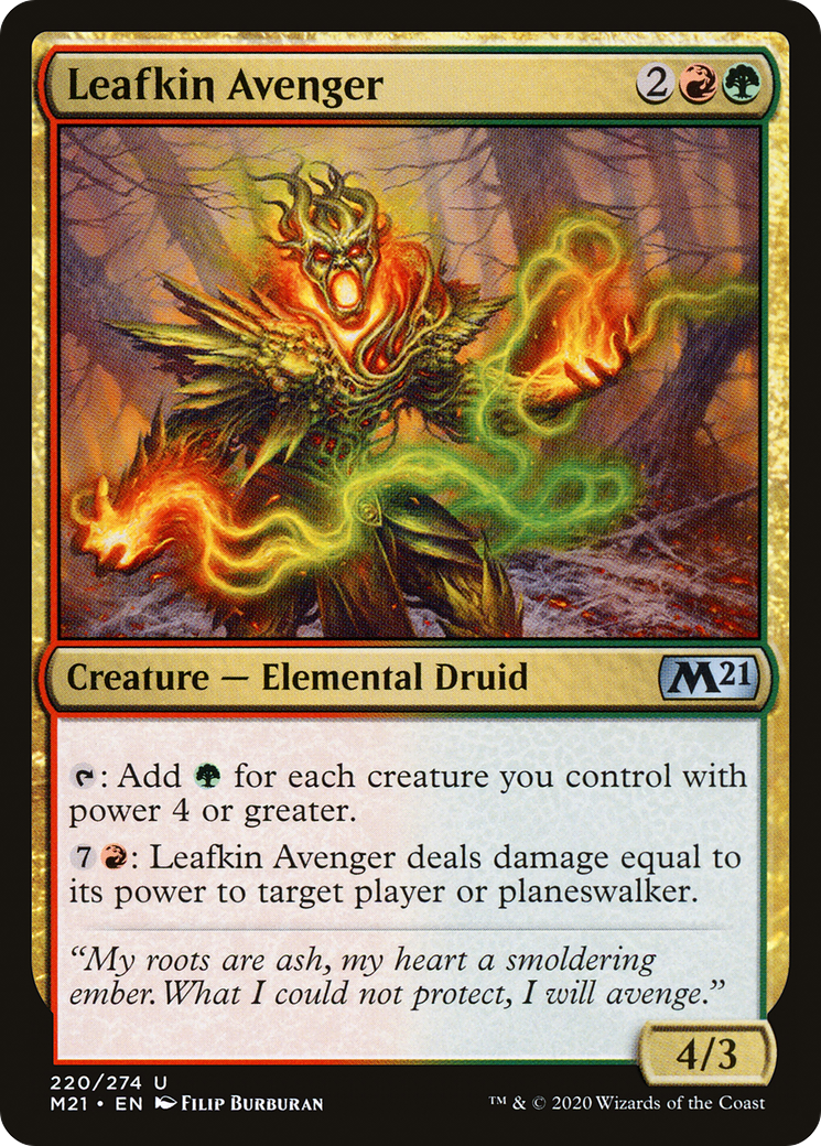 Leafkin Avenger (M21-220)  - Core Set 2021