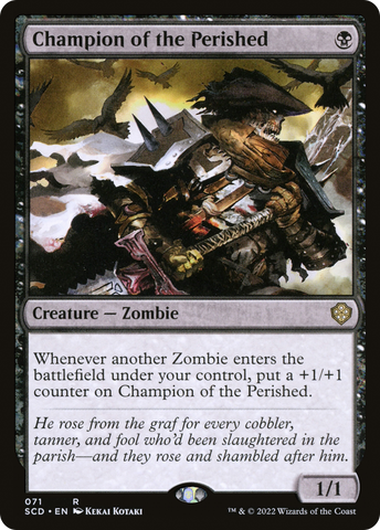 Champion of the Perished (SCD-071)  - Starter Commander Decks