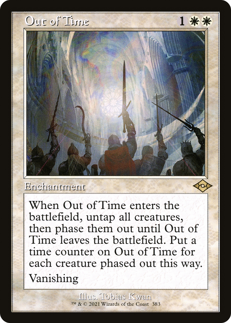 Out of Time (Retro Frame) (MH2-383) - Modern Horizons 2 Etched Foil
