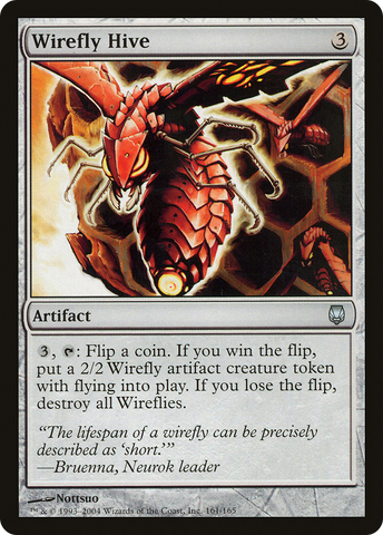 Wirefly Hive (DST-161) - Darksteel Foil