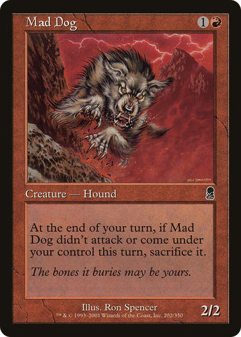 Mad Dog (ODY-202)  Foil - Odyssey