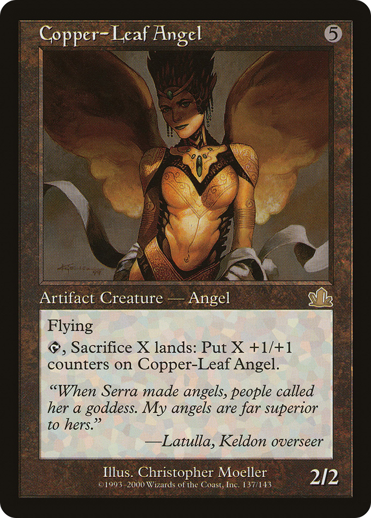 Copper-Leaf Angel (PCY-137)  - Prophecy