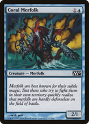 Coral Merfolk (M10-047)  - Magic 2010