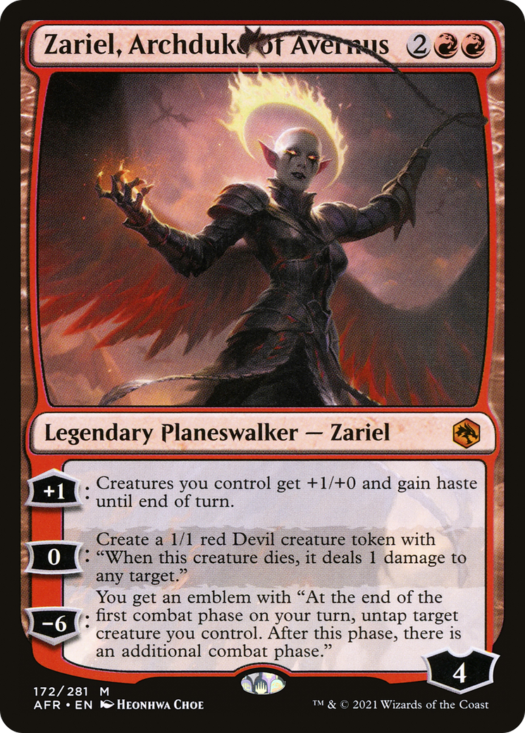 Zariel, Archduke of Avernus (AFR-172)  - Adventures in the Forgotten Realms
