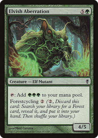 Elvish Aberration (CNS-163)  Foil - Conspiracy