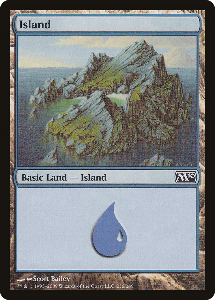 Island (236) (M10-236)  - Magic 2010