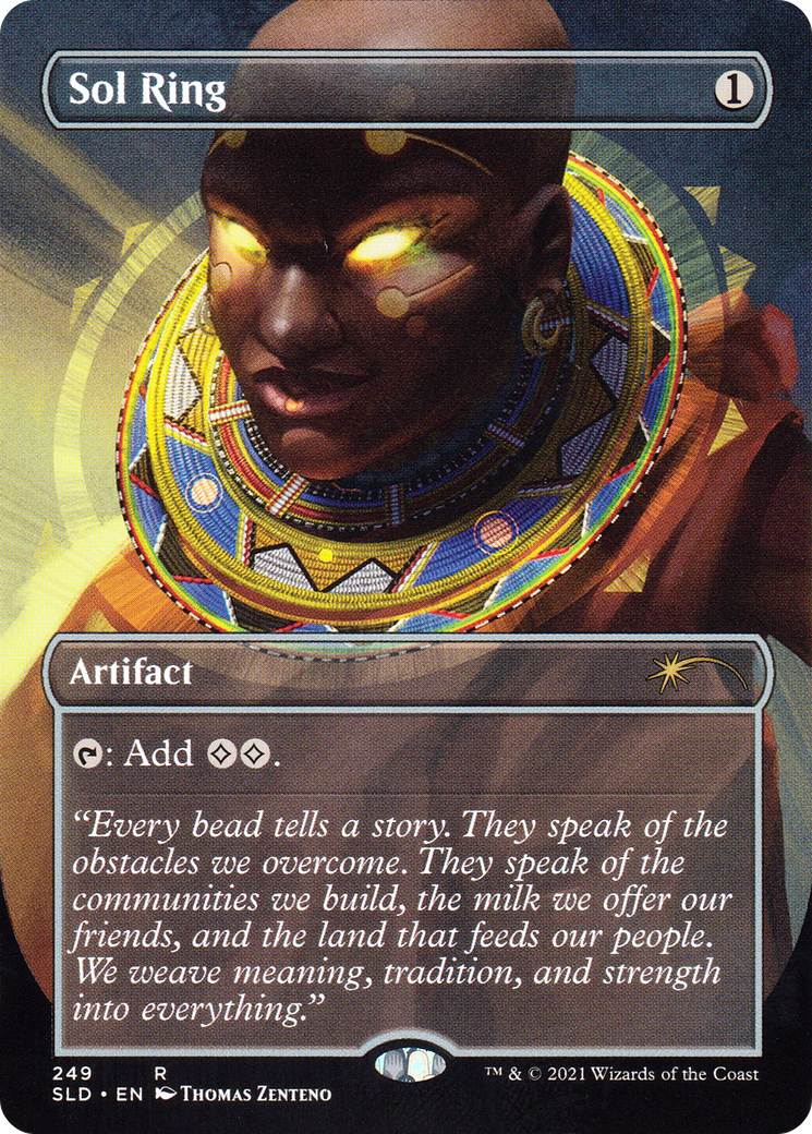 Sol Ring (249) (SLD-249)  - Secret Lair Drop (Borderless)
