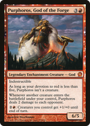 Purphoros, God of the Forge (THS-135)  Foil - Theros: (enchantment)