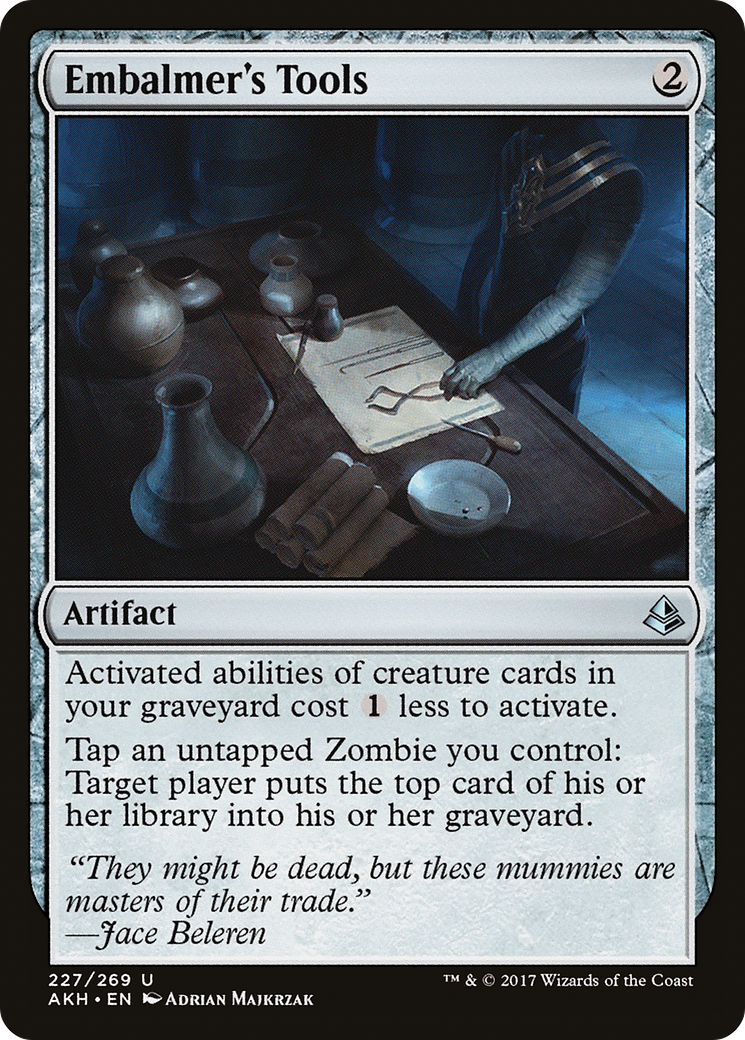 Embalmer's Tools (AKH-227) - Amonkhet Foil