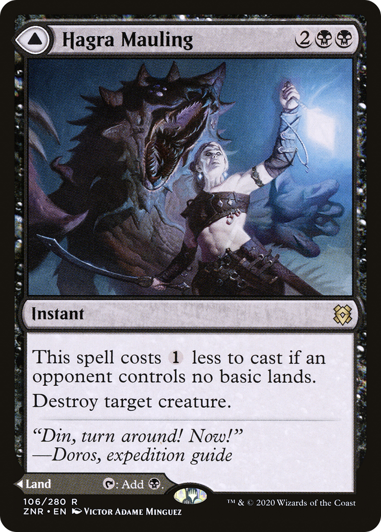 Hagra Mauling (ZNR-106)  - Zendikar Rising