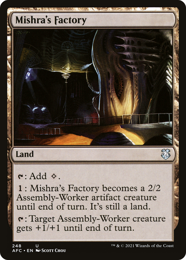 Mishra's Factory (AFC-248) - Adventures in the Forgotten Realms Commander