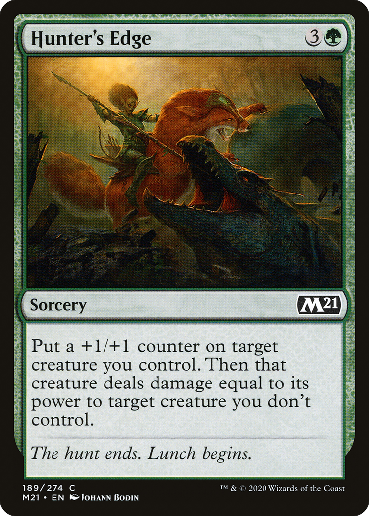 Hunter's Edge (M21-189)  - Core Set 2021