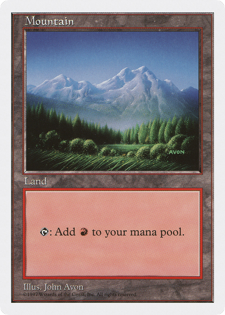 Mountain (443) (5ED-443)  - Fifth Edition