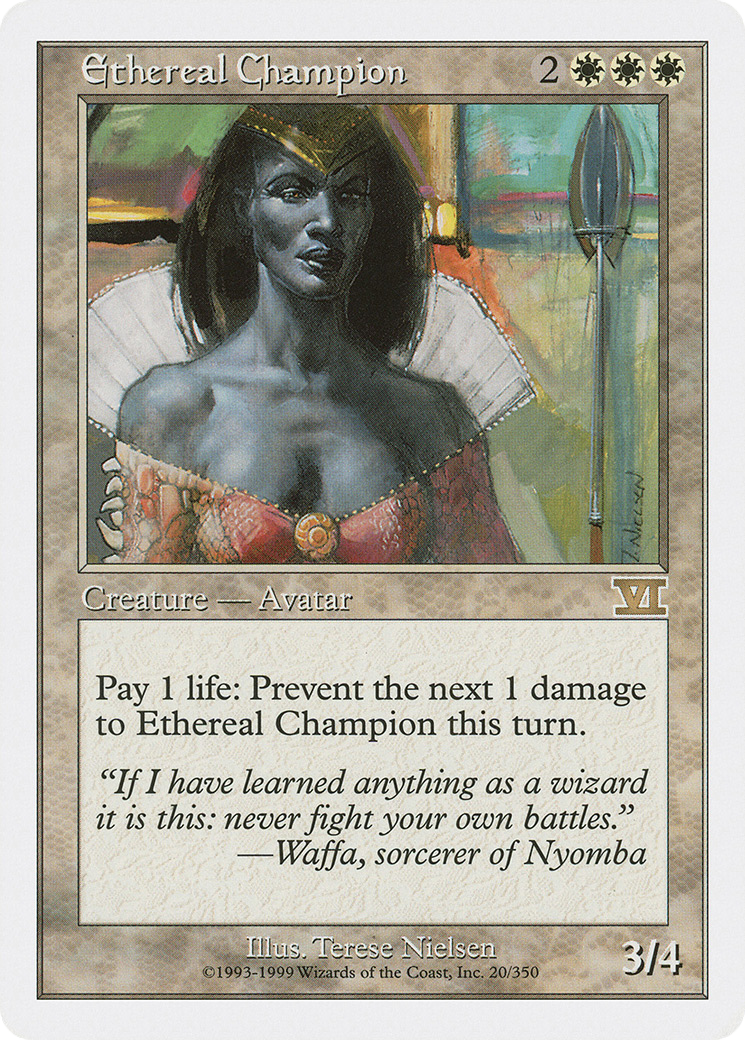 Ethereal Champion (6ED-020)  - Classic Sixth Edition