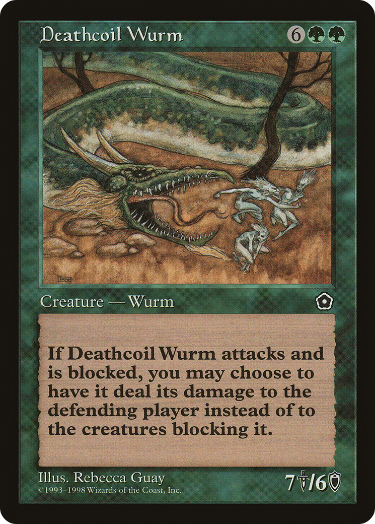 Deathcoil Wurm (P02-)  - Portal Second Age