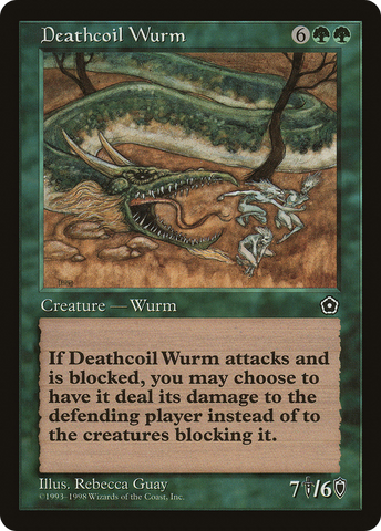 Deathcoil Wurm (P02-)  - Portal Second Age