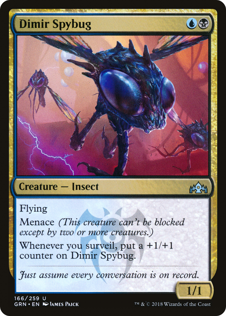 Dimir Spybug (GRN-166)  - Guilds of Ravnica