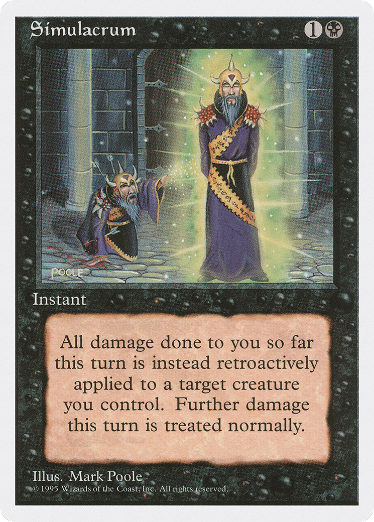 Simulacrum (4ED-)  - Fourth Edition