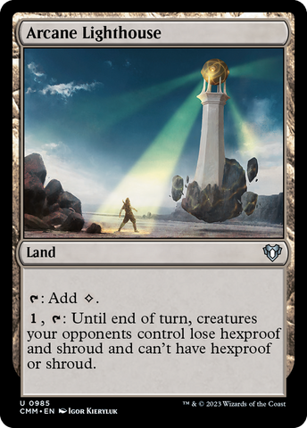 Arcane Lighthouse (CMM-985)  - Commander Masters