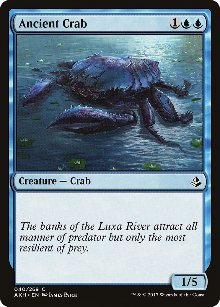 Ancient Crab (AKH-040)  Foil - Amonkhet