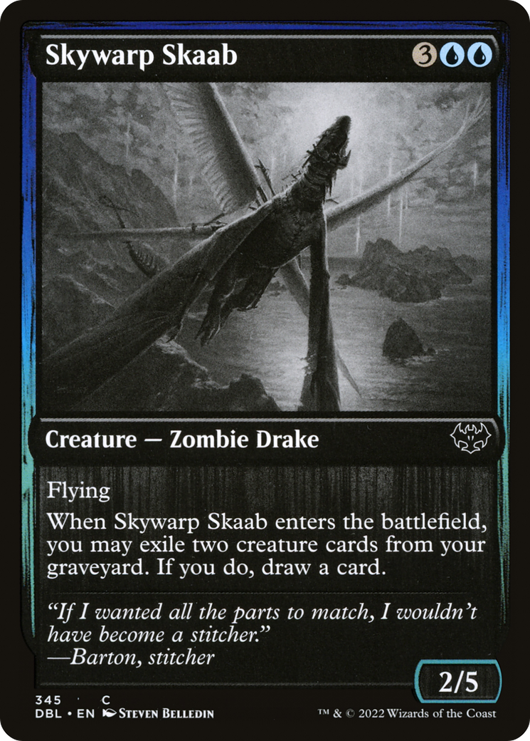 Skywarp Skaab (DBL-345)  Foil - Innistrad: Double Feature