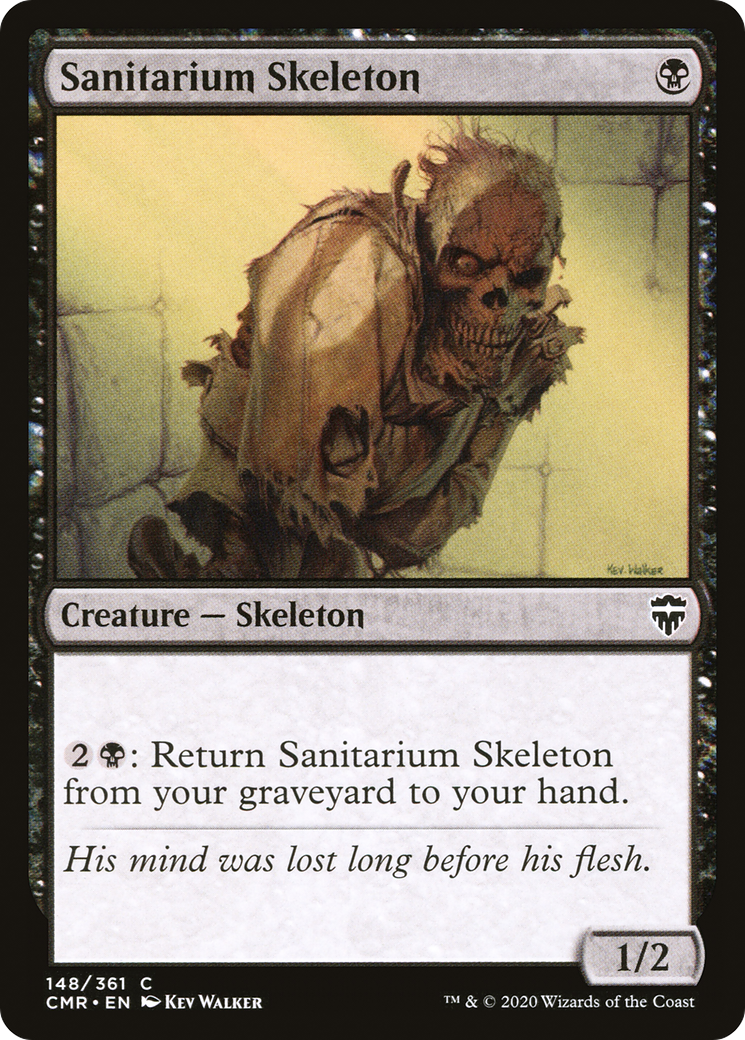 Sanitarium Skeleton (CMR-148)  - Commander Legends
