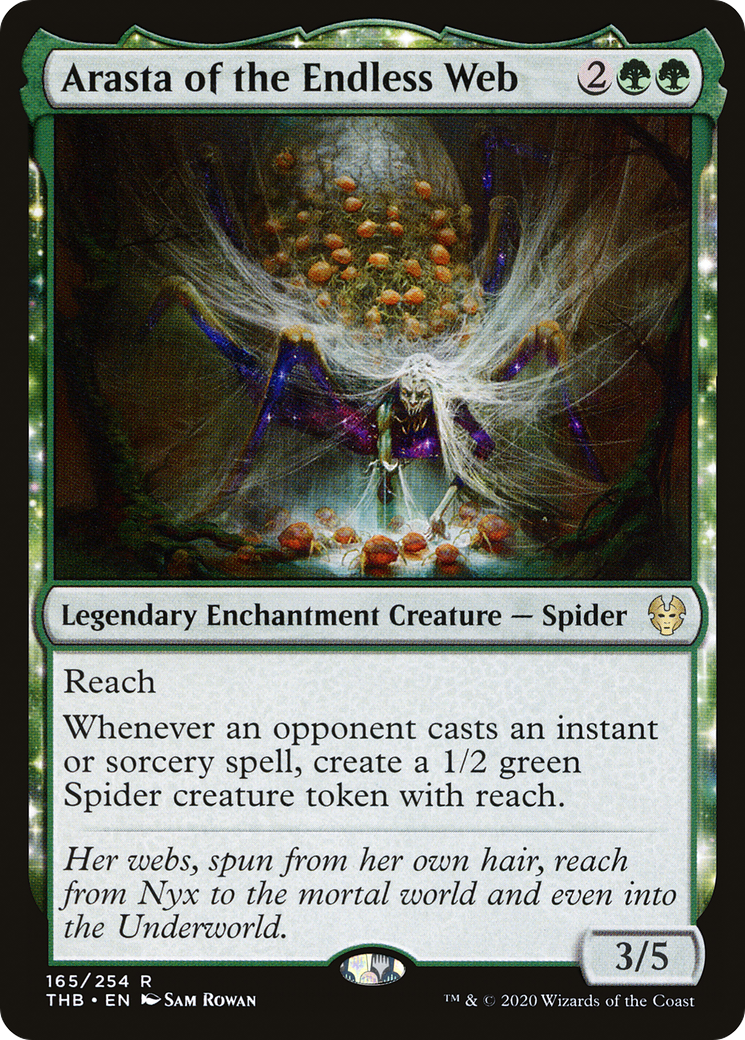 Arasta of the Endless Web (THB-165)  Foil - Theros Beyond Death