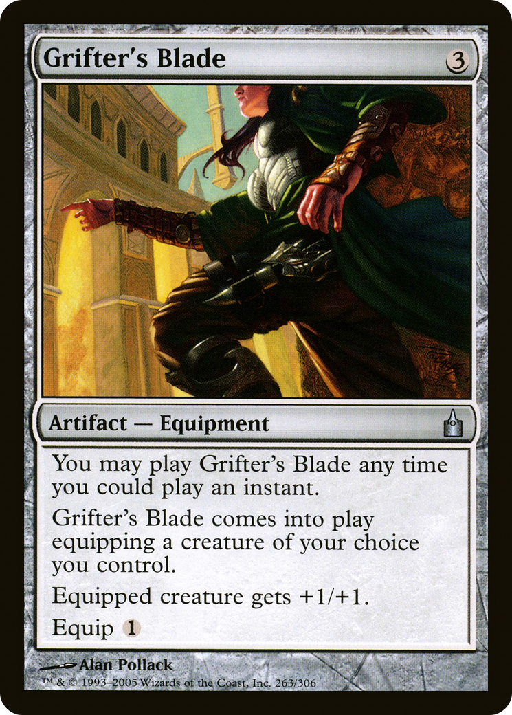 Grifter's Blade (RAV-263)  - Ravnica: City of Guilds