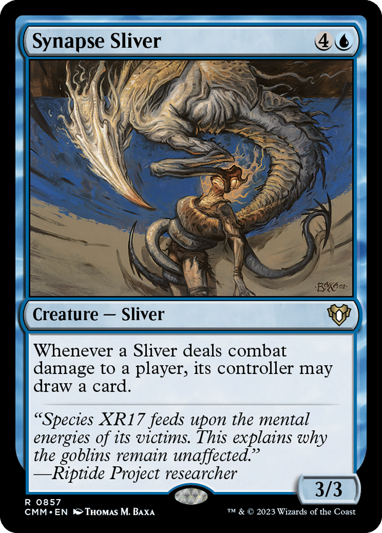Synapse Sliver (CMM-857)  - Commander Masters
