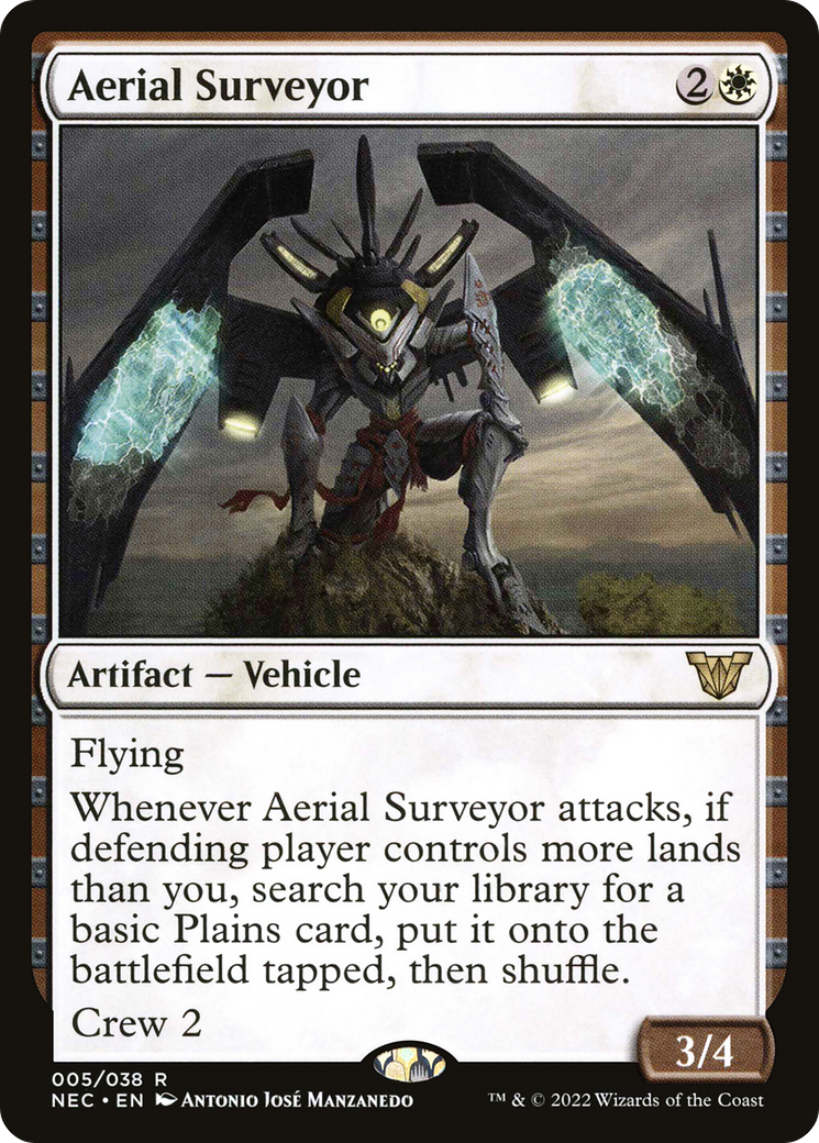 Aerial Surveyor (NEC-005)  - Neon Dynasty Commander