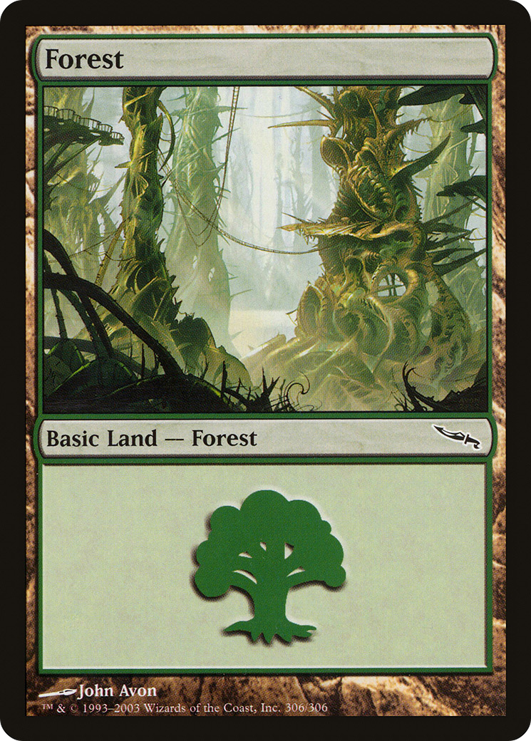 Forest (306) (MRD-306)  - Mirrodin