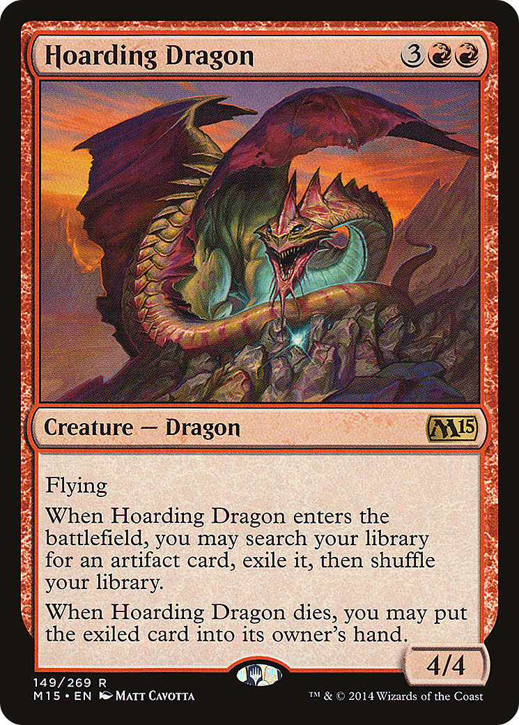 Hoarding Dragon (M15-149)  Foil - Magic 2015
