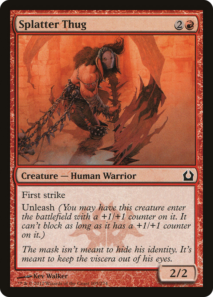 Splatter Thug (RTR-105)  - Return to Ravnica