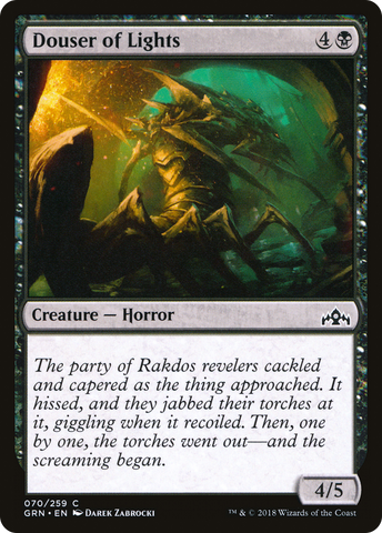 Douser of Lights (GRN-070)  Foil - Guilds of Ravnica