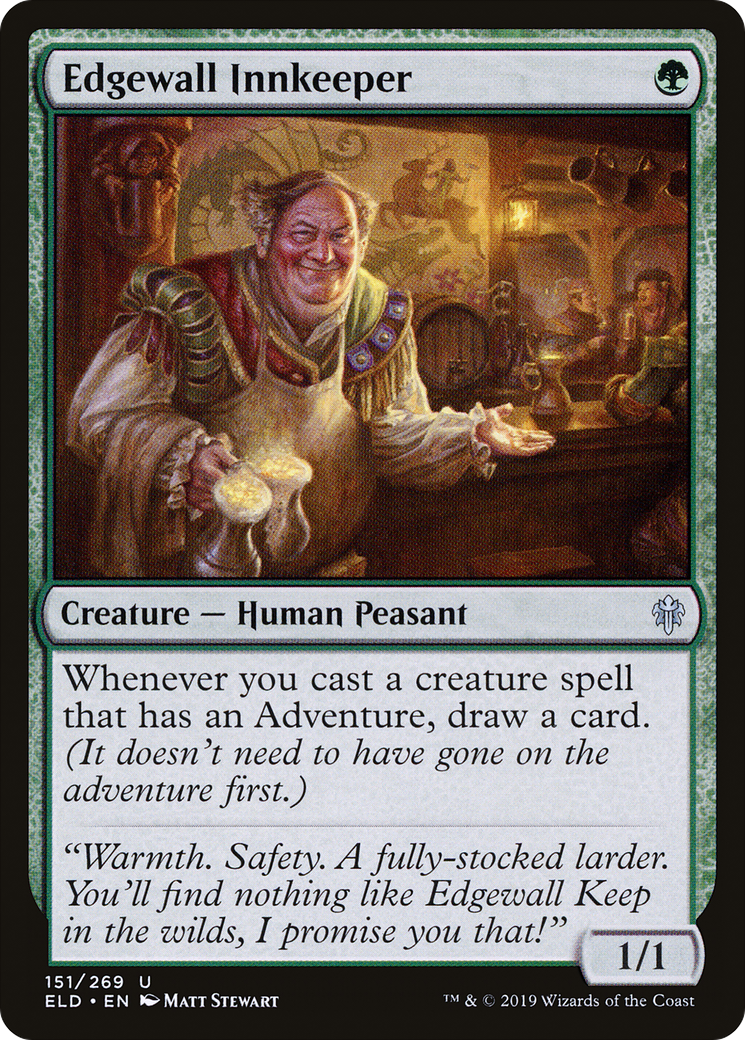 Edgewall Innkeeper (ELD-151)  - Throne of Eldraine