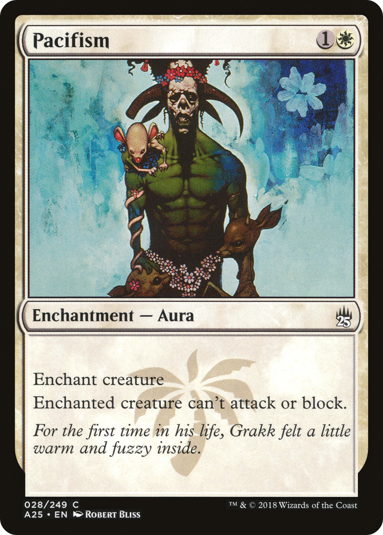 Pacifism (A25-028)  - Masters 25