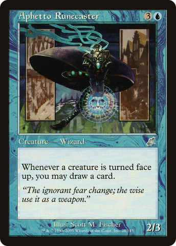 Aphetto Runecaster (SCG-028)  - Scourge