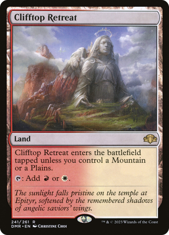 Clifftop Retreat (DMR-241)  Foil - Dominaria Remastered