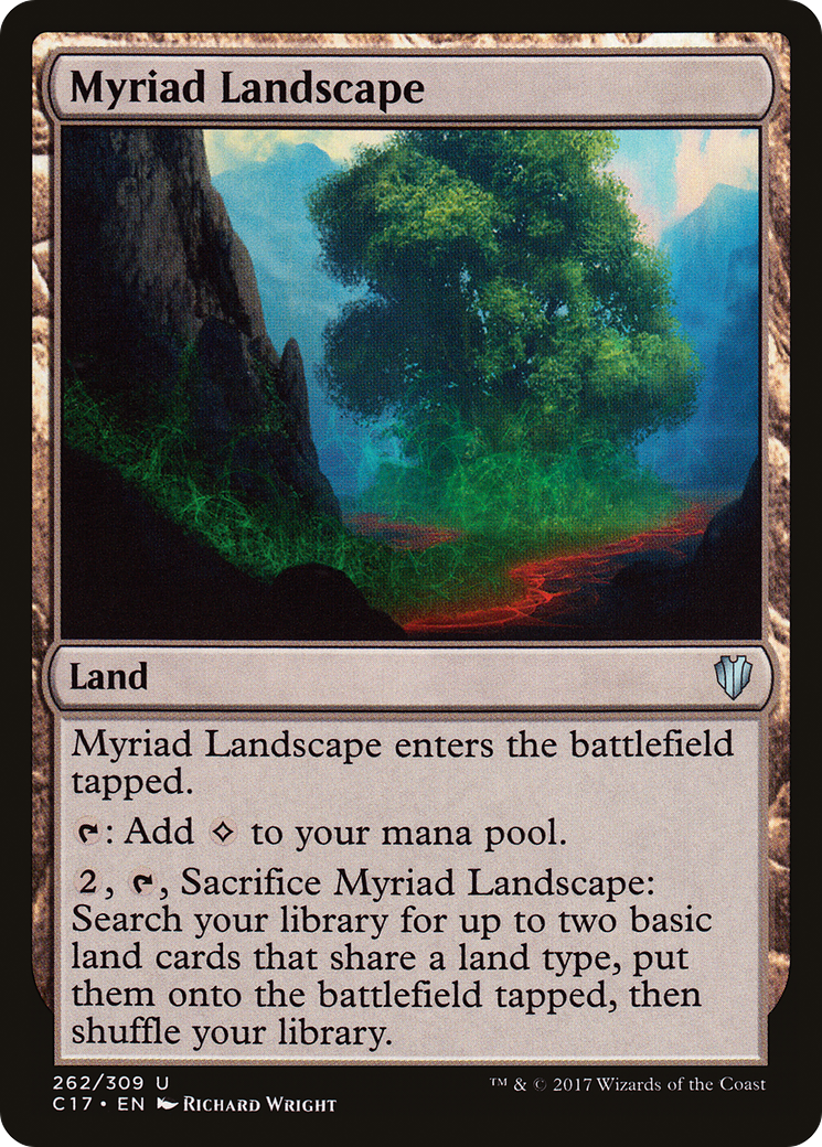Myriad Landscape (C17-262)  - Commander 2017