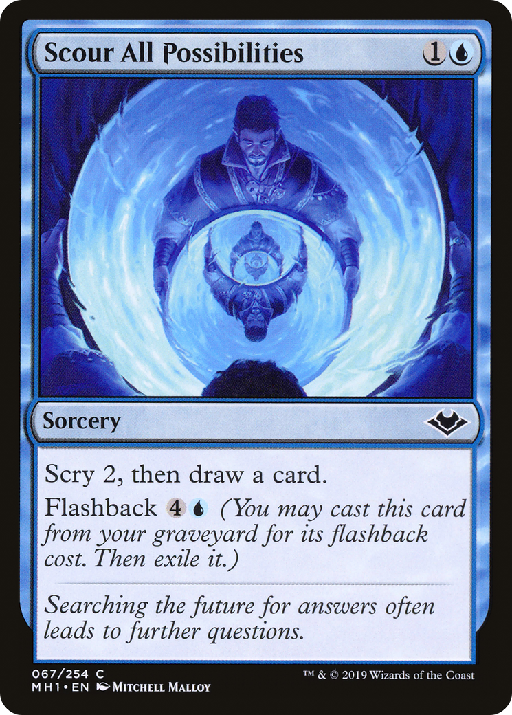 Scour All Possibilities (MH1-067) - Modern Horizons